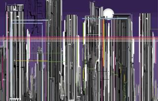 Liu Wei - Purple Air III No.11