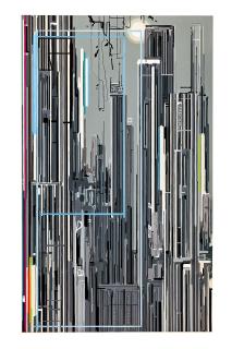 Liu Wei - Purple Air No. 3(Painted in 2006)