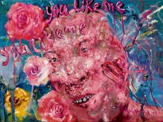 Liu Wei - You Like Me, Why Not? Series No.20 (Painted In 1996)