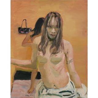 Liu Xiaodong - Leaning To Door