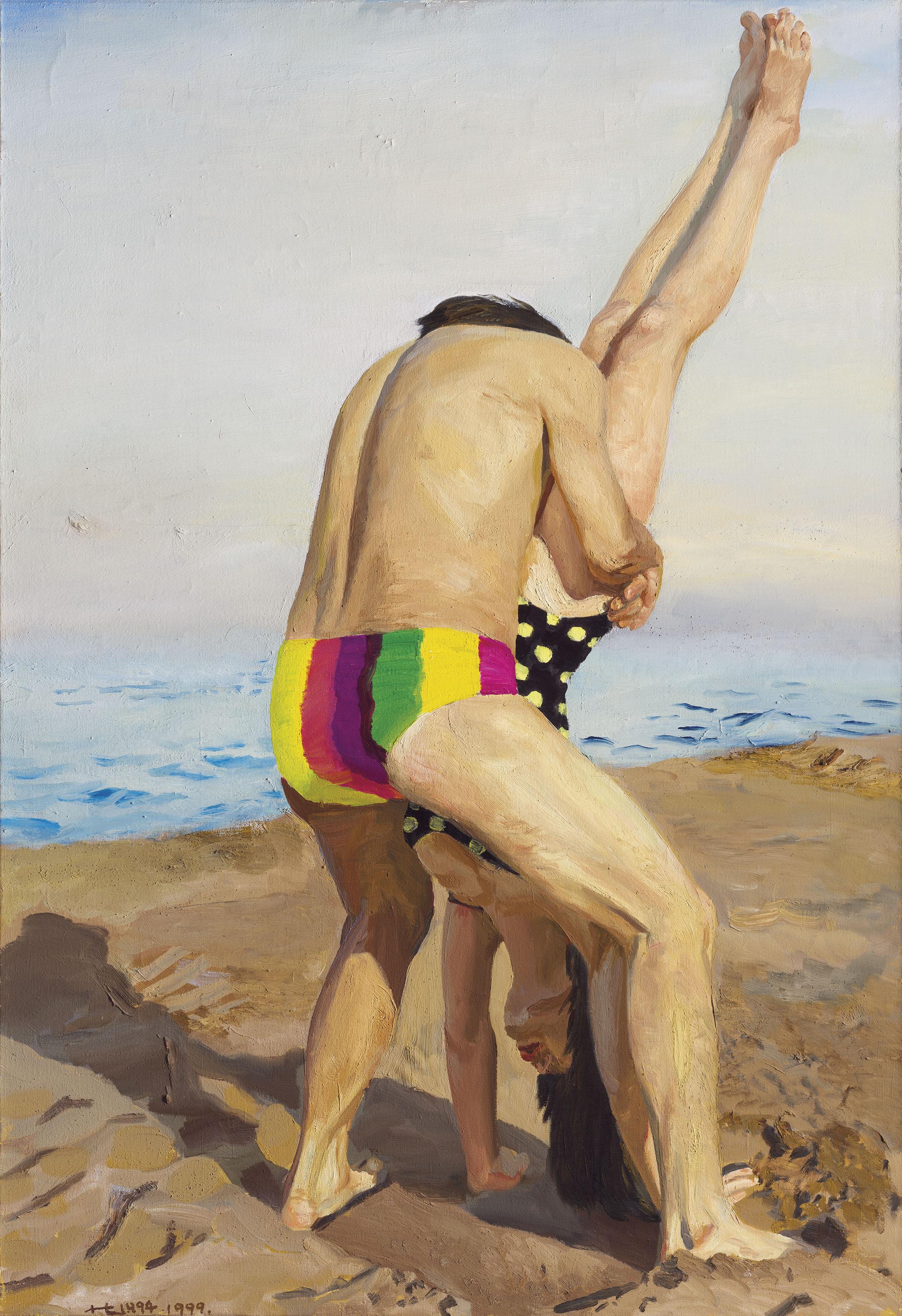 Liu Xiaodong - Standing Upside-Down