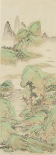 Liu Yanchong - Landscape After Wen Zhengming