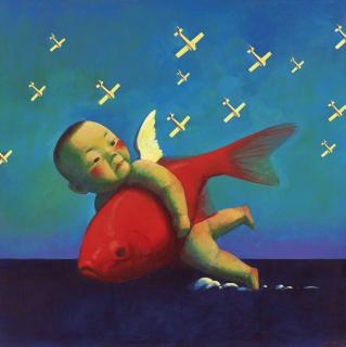 Liu Ye - Boy with Fish No. 2