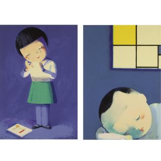 Liu Ye - Dreaming Boy; Crying Girl: 2 Works