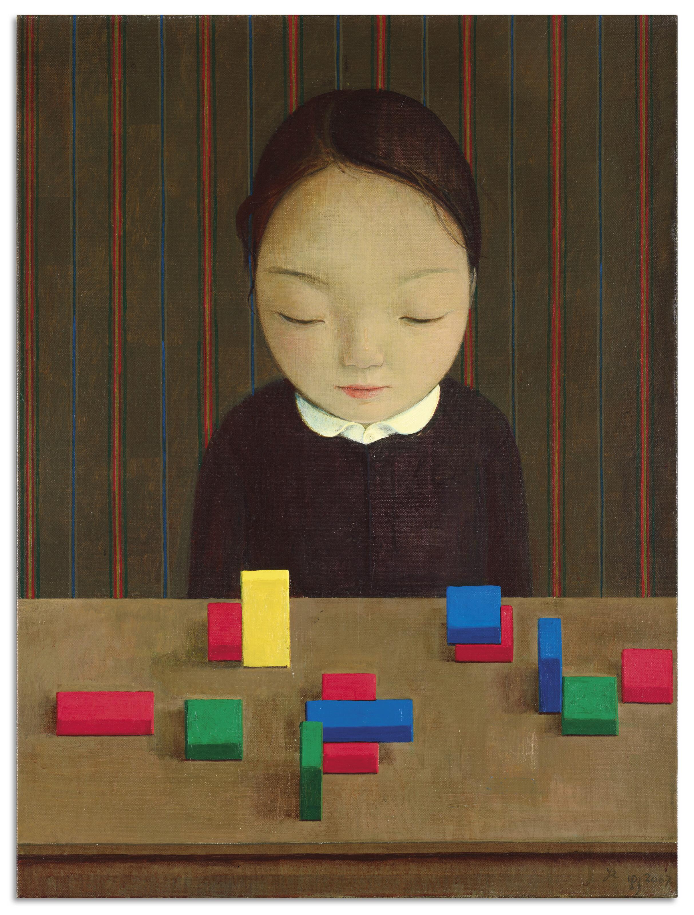 Liu Ye - Girl with Toy Bricks