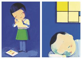 Liu Ye - Little Girl; & Sleeping Boy