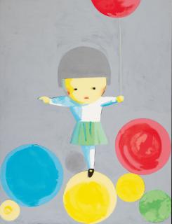 Liu Ye - Little Girl with Balloons