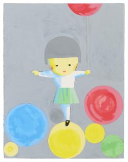 Liu Ye - Little Girl with Balloons