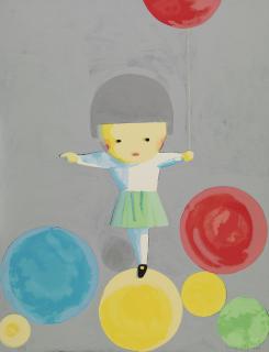 Liu Ye - Little Girl With Balloons