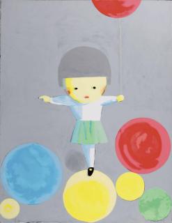 Liu Ye - Little girl with balloons
