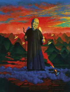 Liu Ye - Portrait Of Qi Baishi