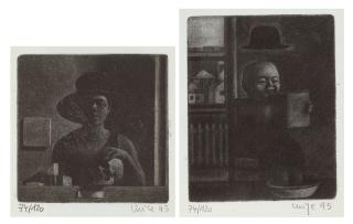 Liu Ye - Probe; & Hommage to Magritte