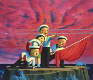 Liu Ye - The Sailors With Red Flag