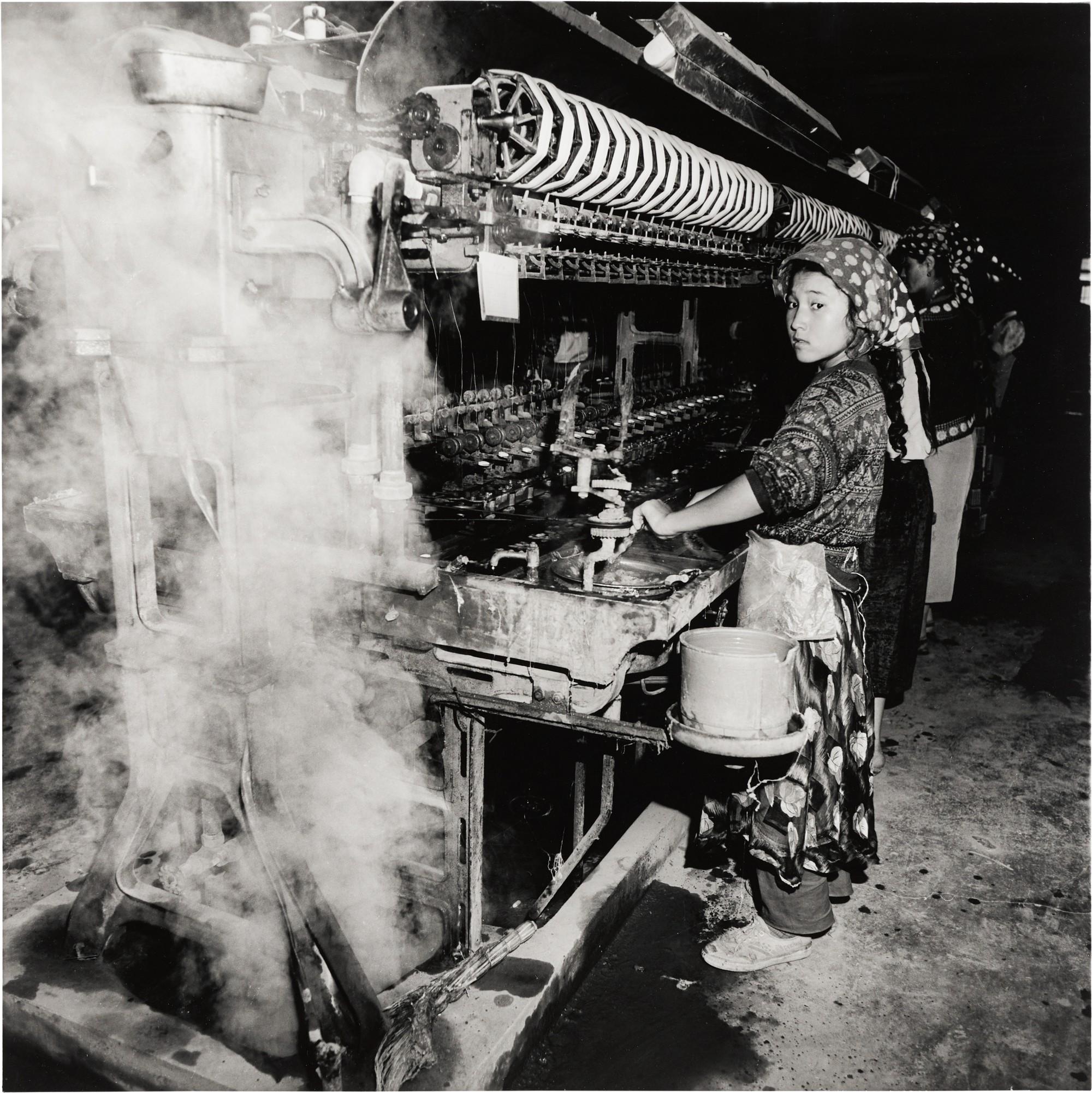 Liu Zheng - A Girl from Yianjing Working in a Textile Mill, Hetien Xianjiang Province