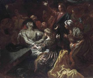 Livio Mehus - The Raising of Lazarus