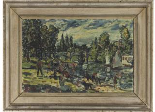 Llewellyn Petley Jones - The Thames at Twickenham