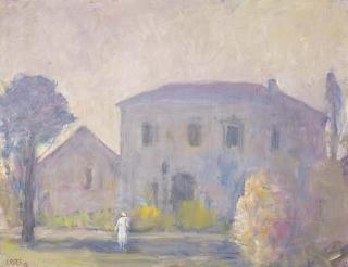 Lloyd Frederic Rees - Twilight in Tasmania