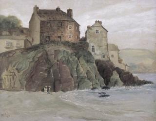 Lloyd Frederic Rees - Village on a Cornish Coast