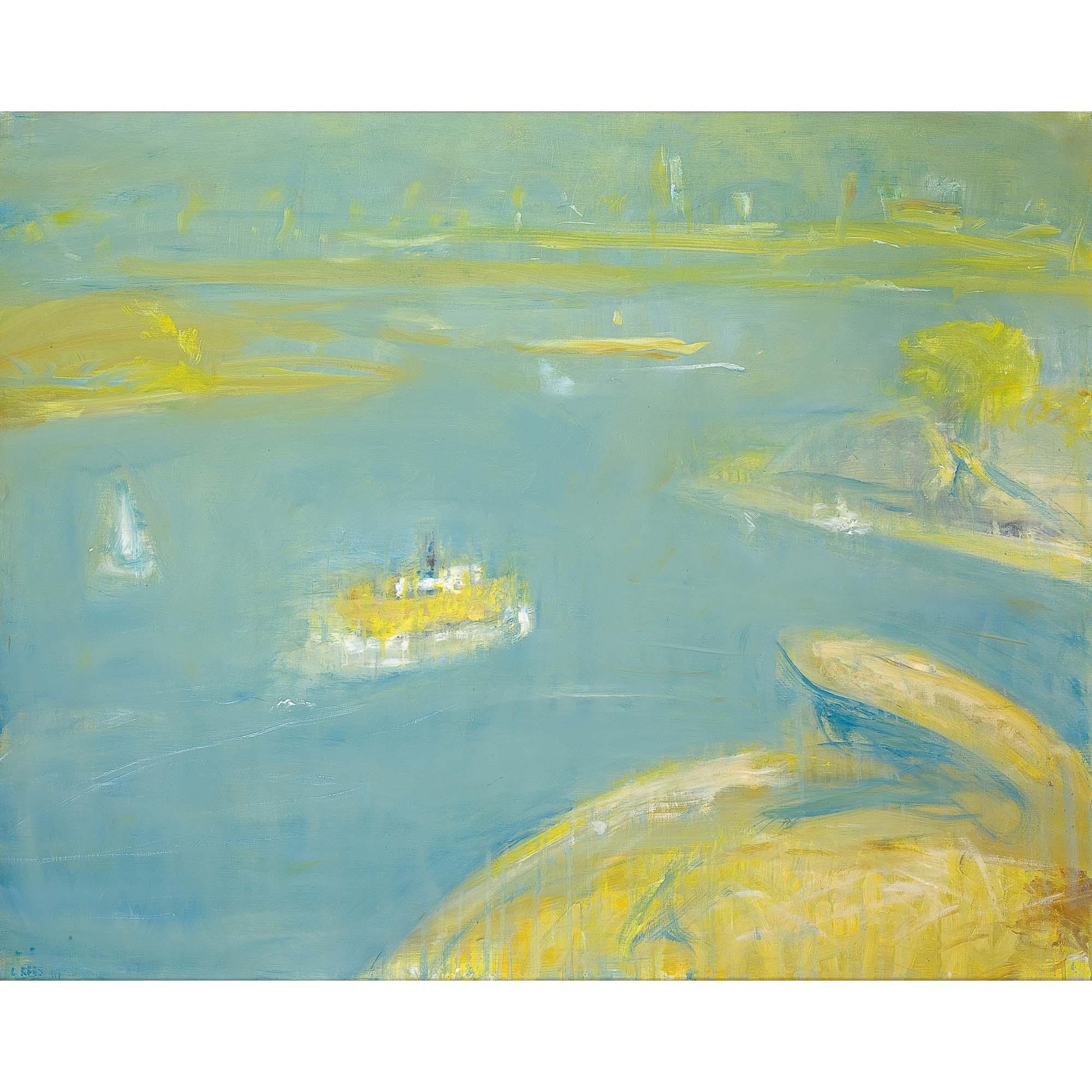 Lloyd Rees - Australian The Morning Ferry