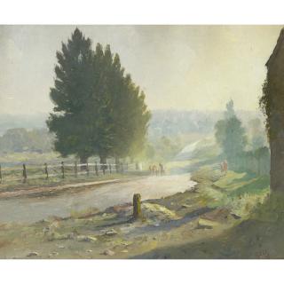 Lloyd Rees - Australian the Western Road, New South Wales