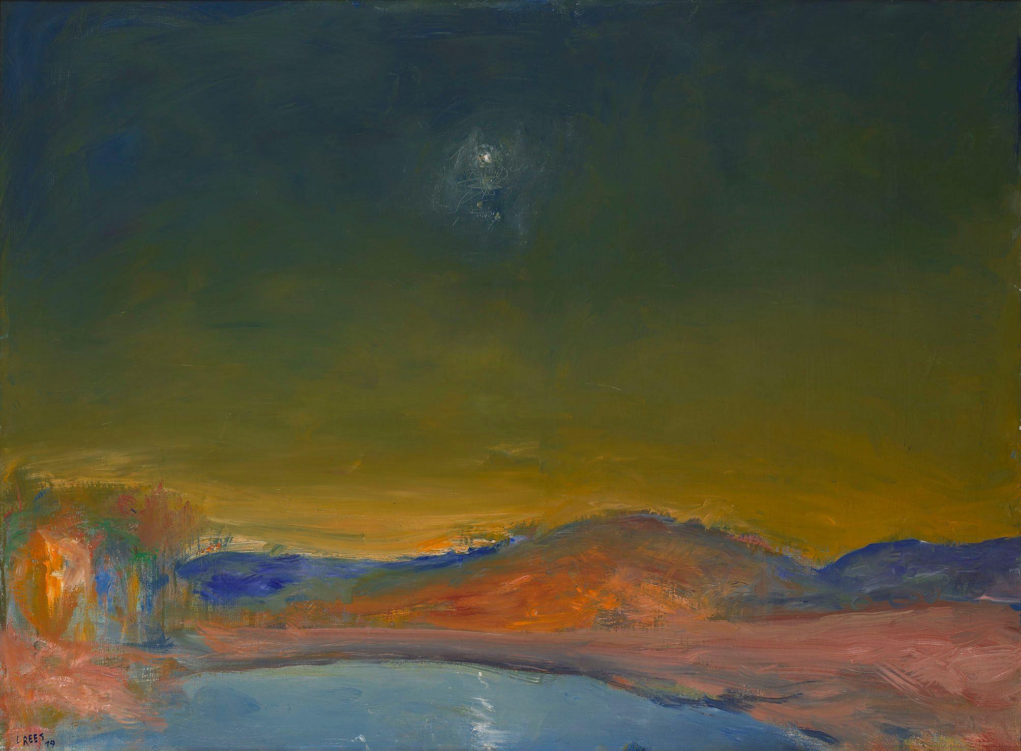 Lloyd Rees - The Evening Star, Bathurst, 1979