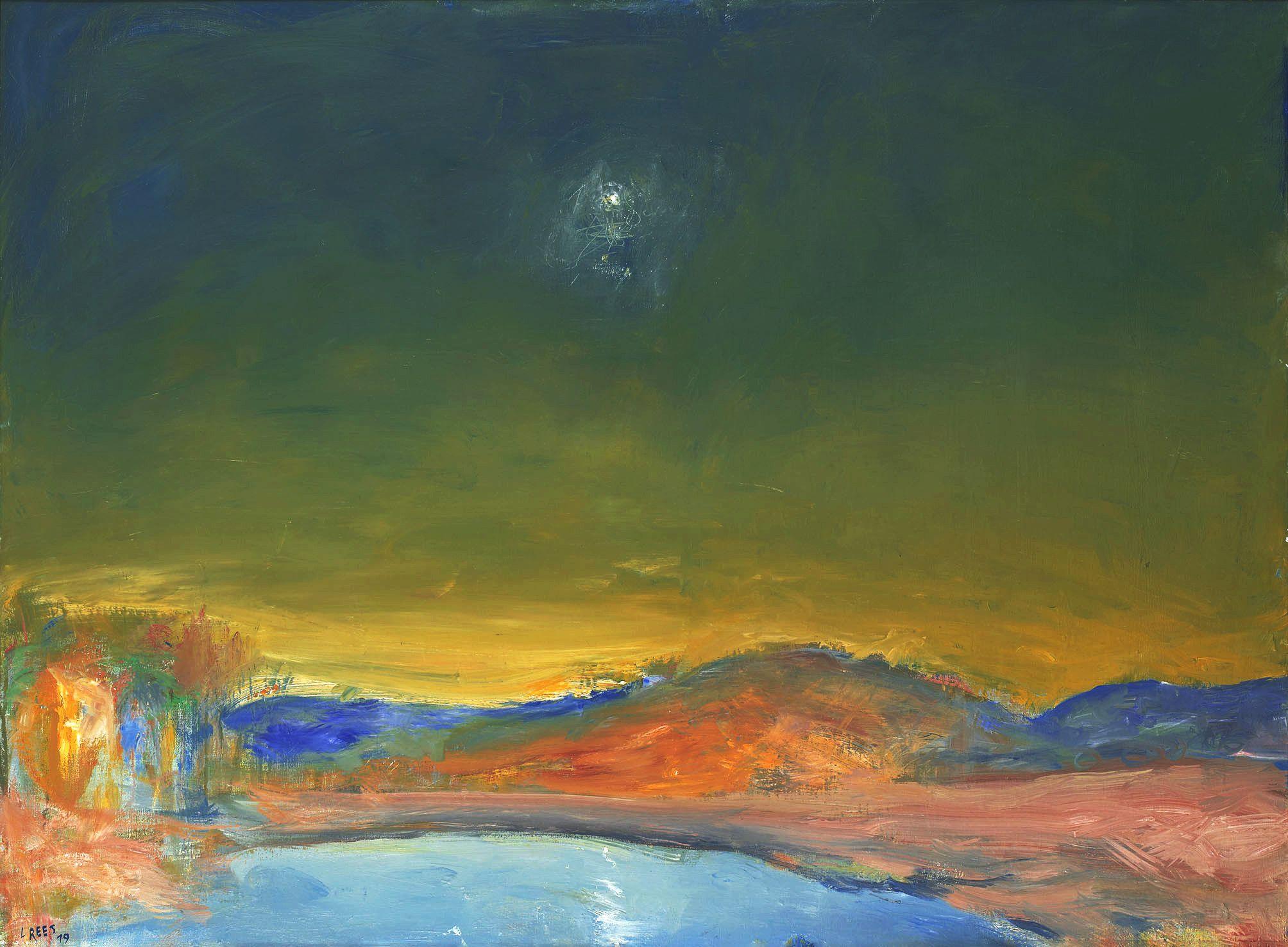 Lloyd Rees - The Evening Star, Bathurst, 1979