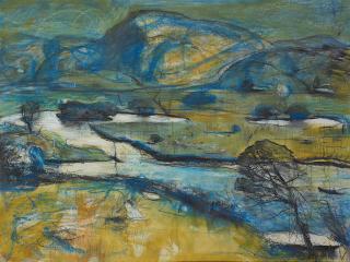 Lloyd Rees - The South Coast, 1980