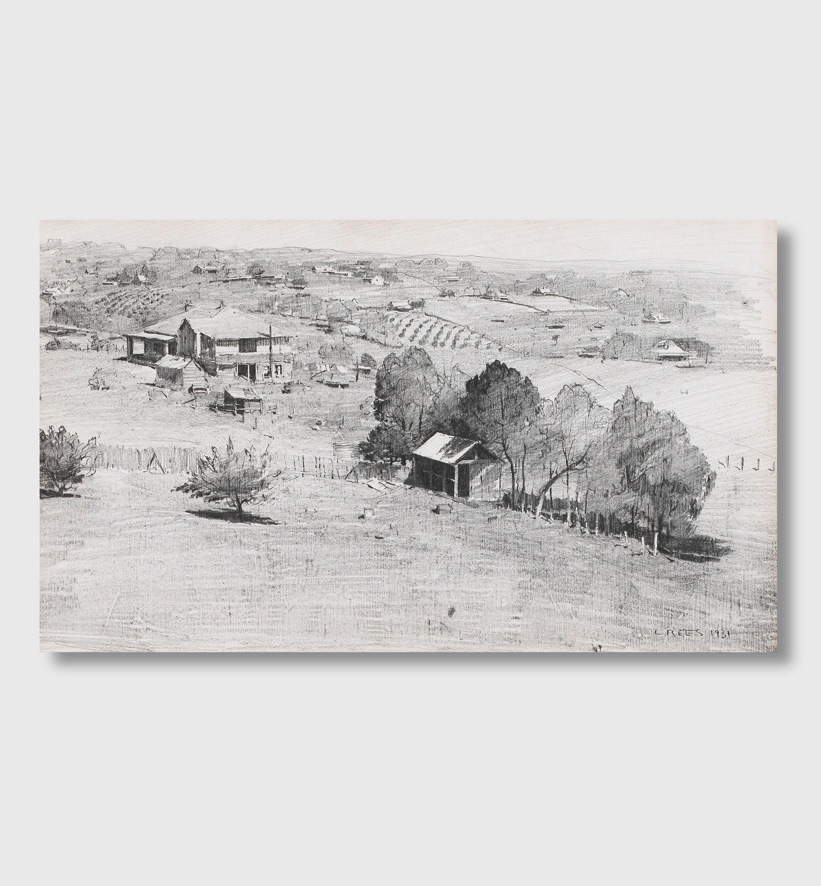 Lloyd Rees - Untitled, 1931 (image size)