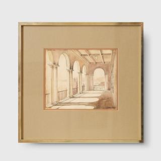 Lloyd Rees - View from Mordialloc Verandah, 1926