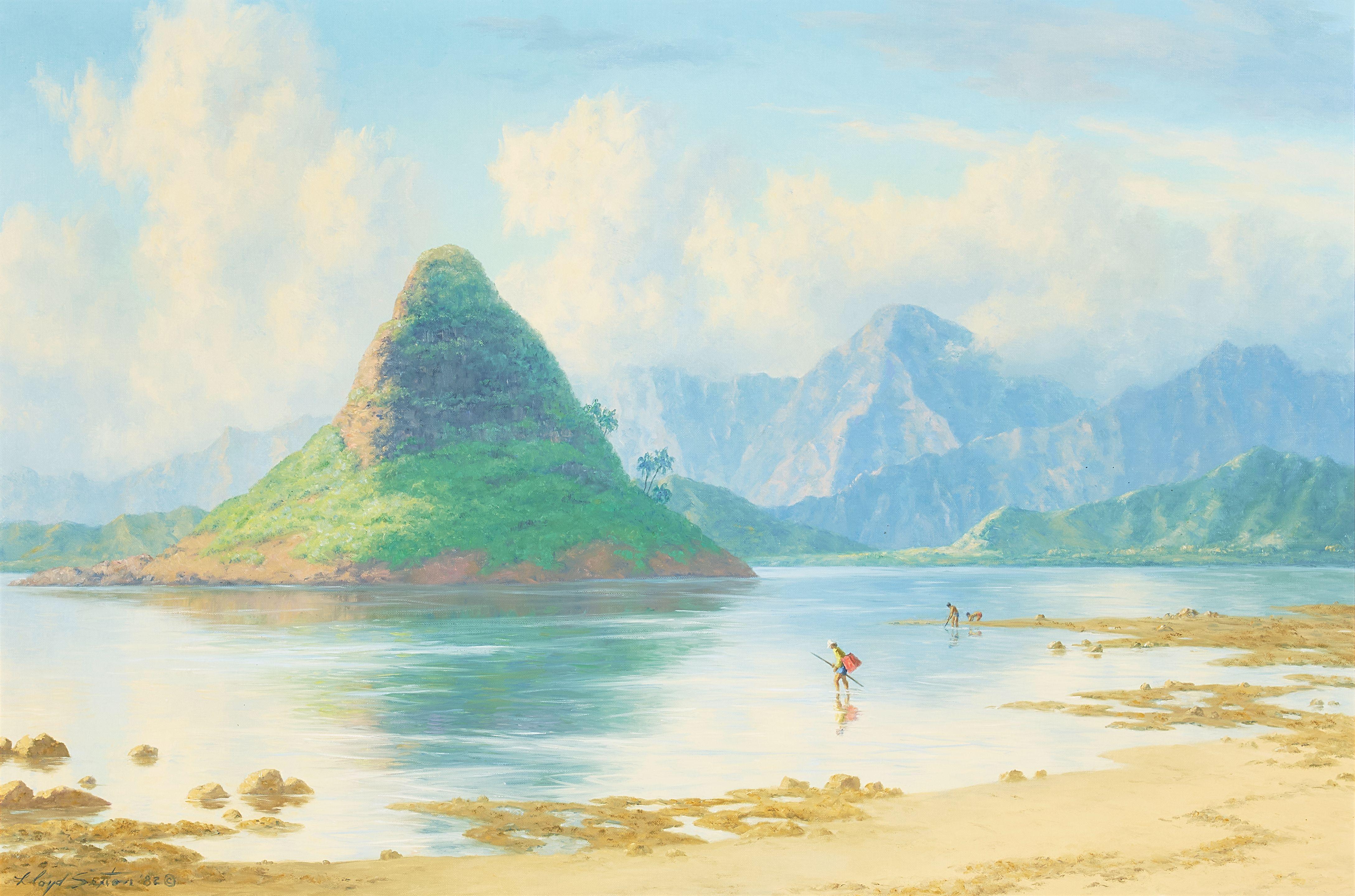 Lloyd Sexton, Jr. - Mokoliʻi, Kāneʻohe Bay, Koʻolau Mountains, Oʻahu