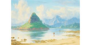 Lloyd Sexton, Jr. - Mokoliʻi, Kāneʻohe Bay, Koʻolau Mountains, Oʻahu