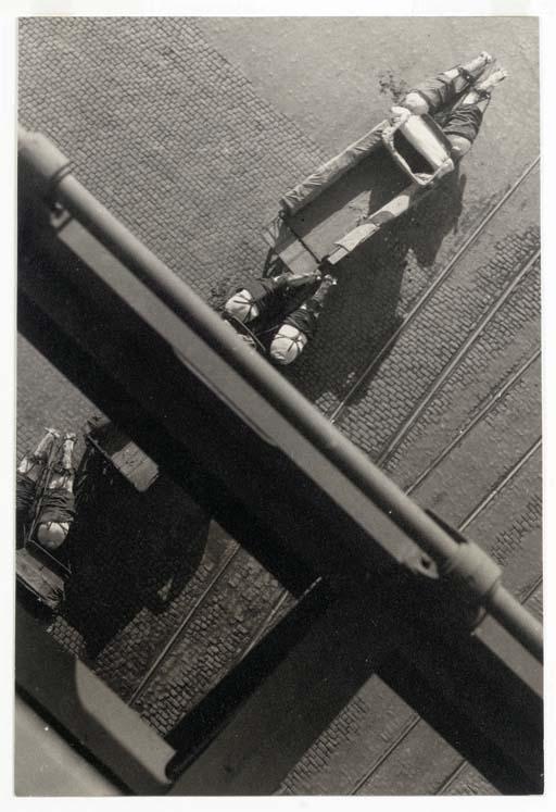 Lloyd Ullberg - Street from Camden Bridge, Philadelphia, c. 1933-35