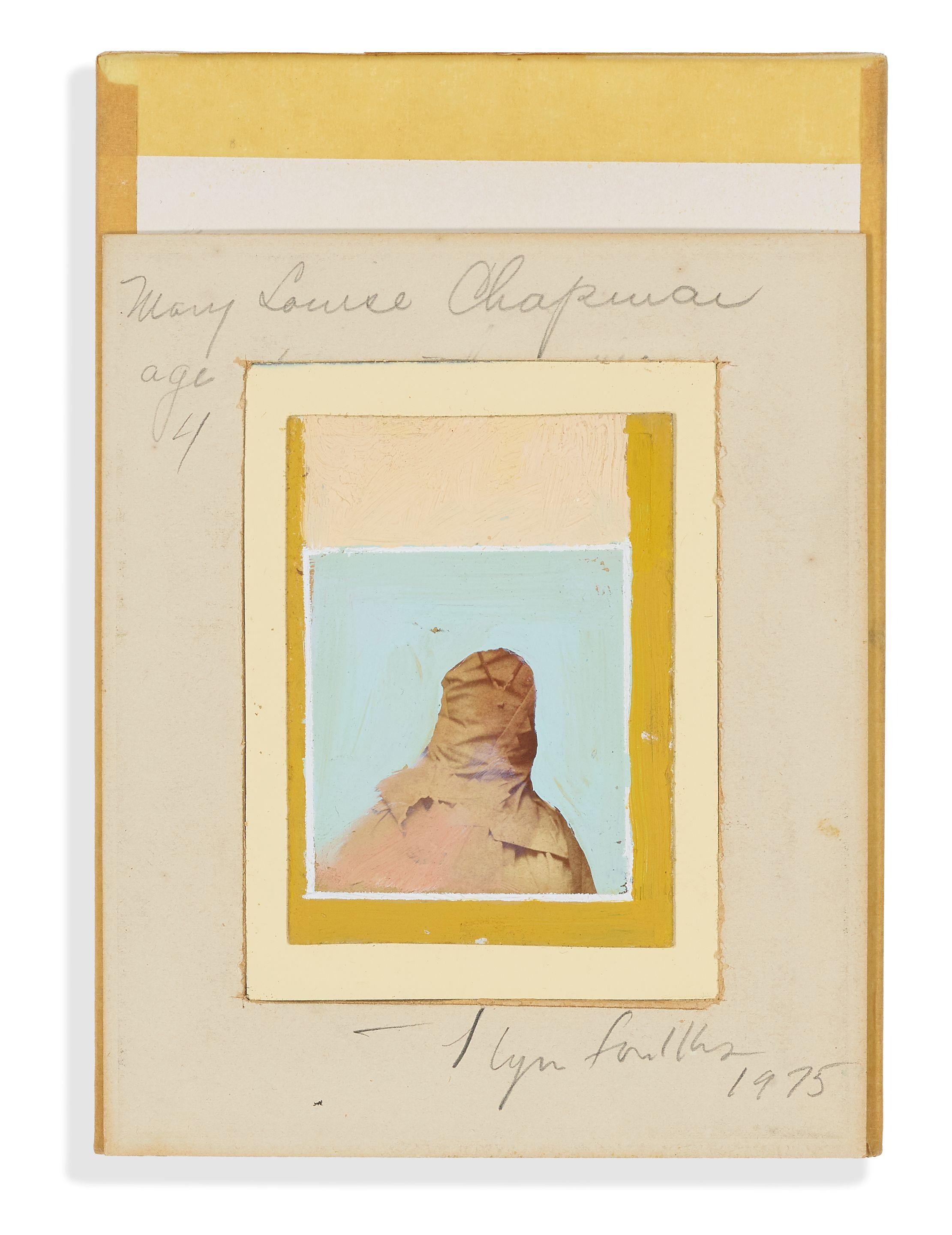 Llyn Foulkes - Untitled (Mary Louise Chapman, Age 4), 1975