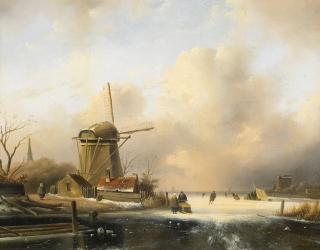 Lodewijk Johannes Kleijn - Auf dem Eise