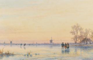 Lodewijk Johannes Kleijn - Winterabend.