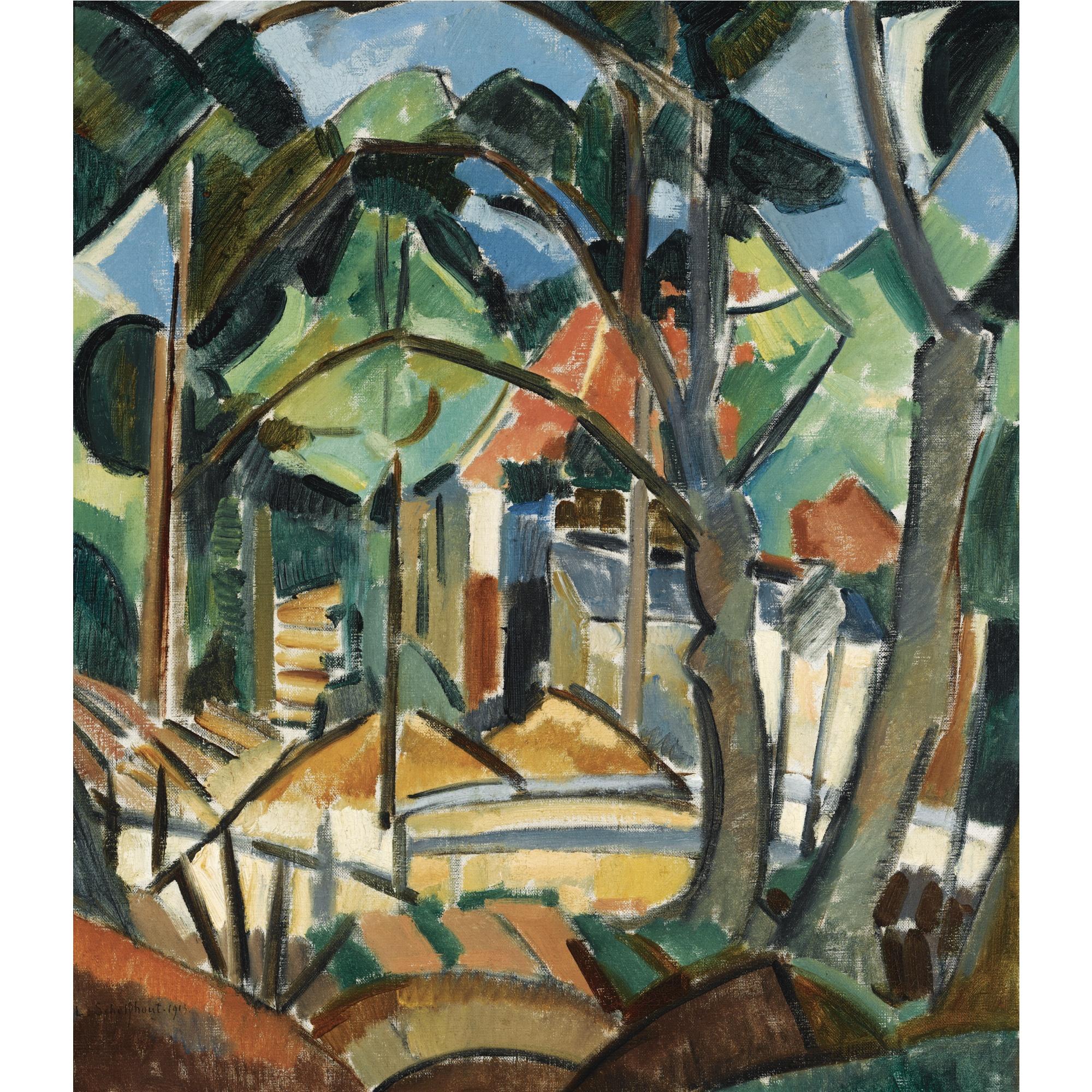 Lodewijk Schelfhout - Huis Tussen Bomen