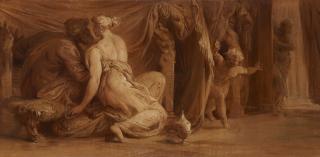 Lodovico Pogliaghi - Bozzetto per la scenografia di Nerone di Arrigo Boito