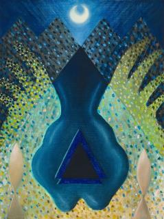 Loie Hollowell - Curves Under a Moon