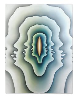 Loie Hollowell - Lick Lick in Blue, Green and Yellow