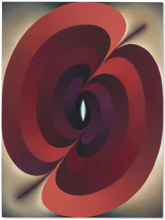 Loie Hollowell - Linked Lingams in Green, Purple and Red