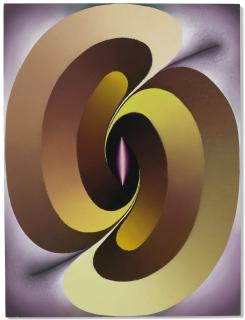 Loie Hollowell - Linked Lingams in Yellow and Purple