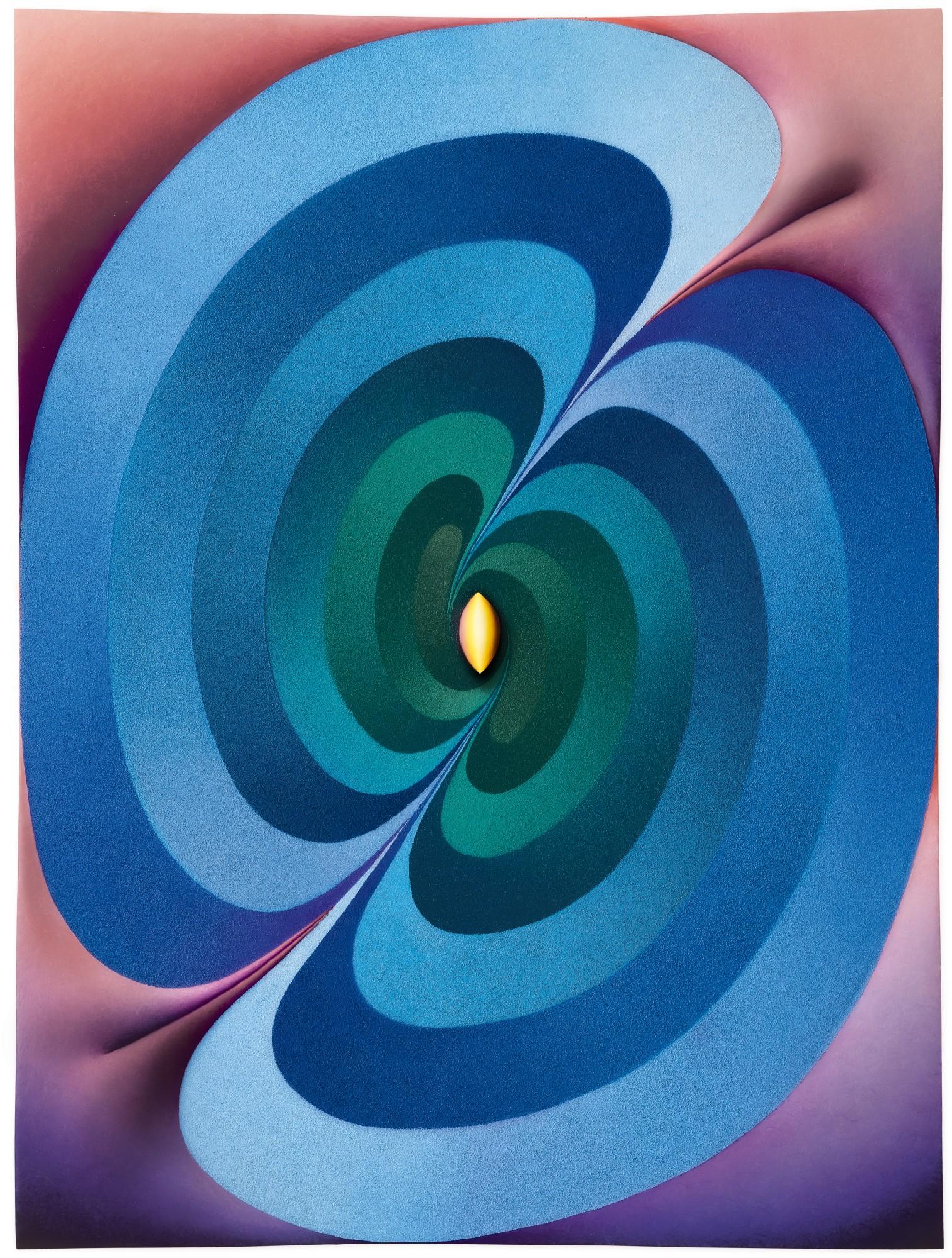 Loie Hollowell - Linked Lingams (yellow, green, blue, purple, pink)