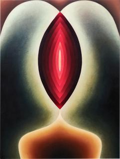 Loie Hollowell - Portrait of a Woman with Green Hair