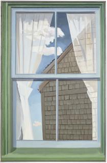 Lois Dodd - Reflection of the Barn