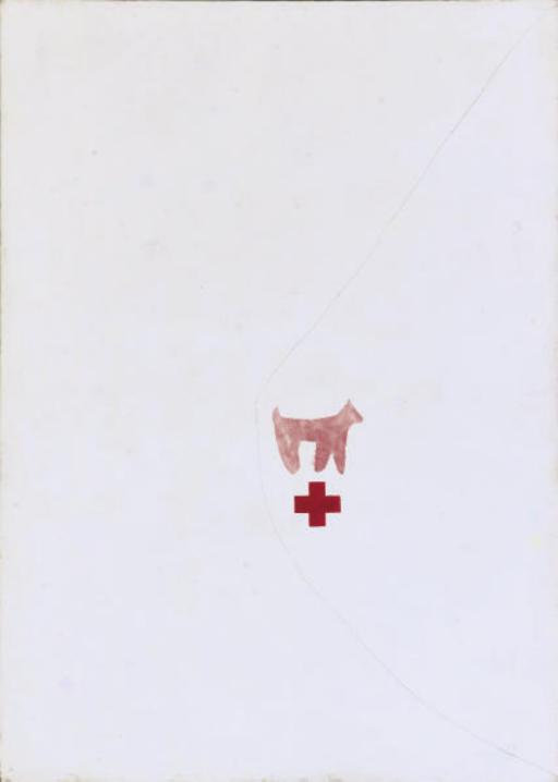 Lois Lane - White Ground, Pink Dog, Red Cross