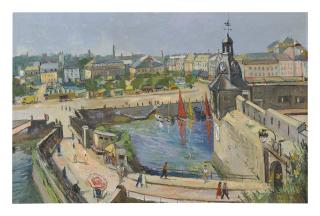 Lois Mailou Jones - Concarneau