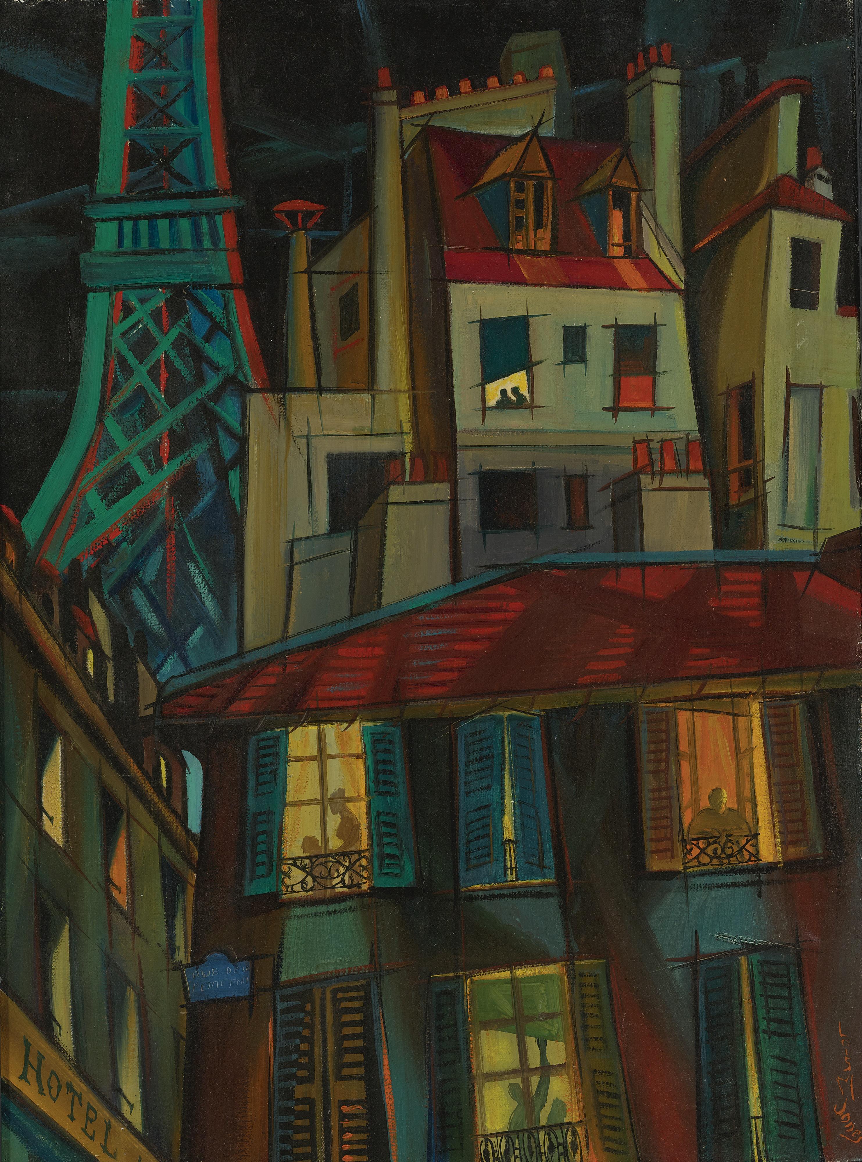 Lois Mailou Jones - Fenetres De Paris