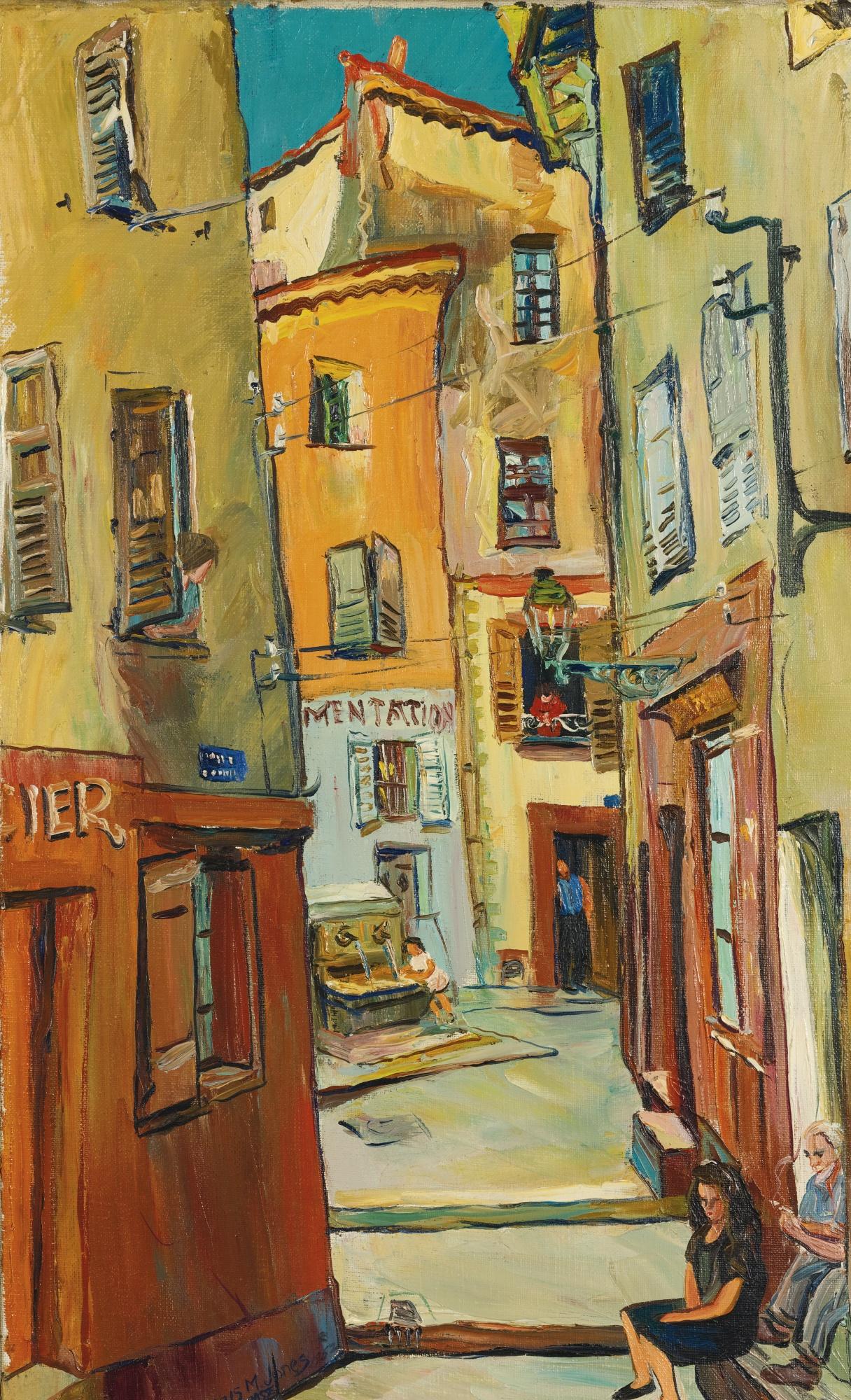 Lois Mailou Jones - L\'Impasse De L\'Ovatoire, Vieux Grasse, A.M., France