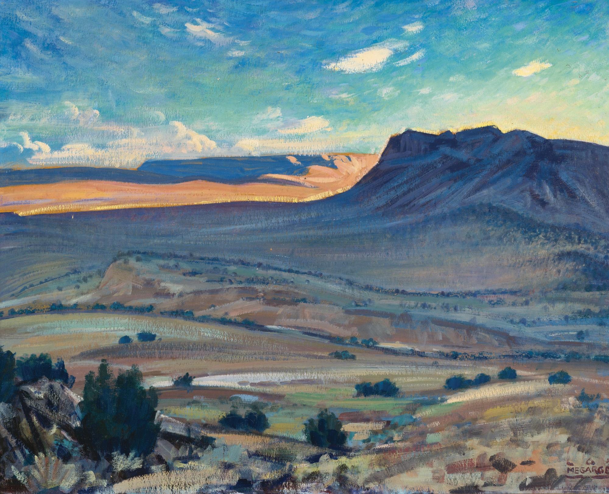 Lon Megargee - Gallisteo, New Mexico