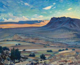 Lon Megargee - Gallisteo, New Mexico